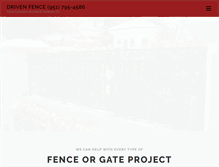 Tablet Screenshot of fencecontractorintemecula.com